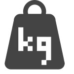 Weight Kilograms SVG Icon